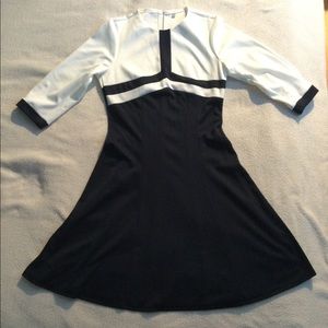 Skater-style Navy and White